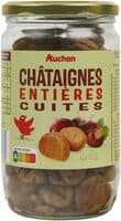 Châtaignes entières cuites