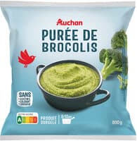 Purée de brocolis cuisinée
