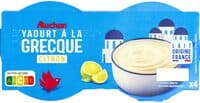 Yaourts à la grecque citron