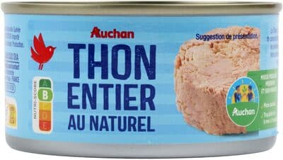 Thon entier au naturel