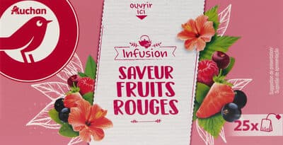 Infusion Saveur Fruits Rouges