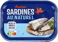 Sardines au naturel