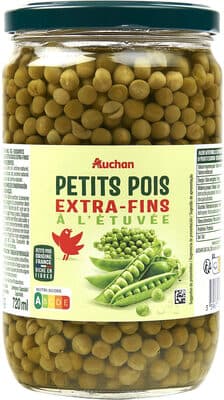 Petits pois à l'étuvée extra-fins