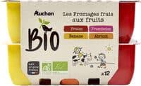FROM FRAIS FRUITS BIOabricot, banane, fraise, framboise