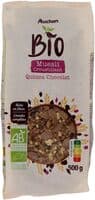 Muesli croustillant quinoa chocolat