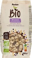 Muesli croustillant fruits secsRaisins, Figues, Noix de coco, Bananes, Amandes, Abricots, Noisettes