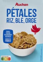 Pétales riz, blé, orge