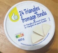 24 Trianglesfromage fondu