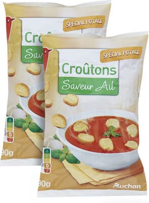 Croûtons saveur ail
