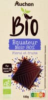 Chocolat noir 80% bio equateur