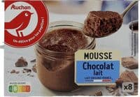 Mousse chocolat lait