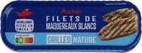 Filets de maquereaux blancs grillés nature
