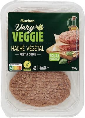 haché végétal prêt à cuire - very veggie