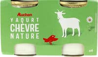 Yaourt au lait de chèvre nature 4x120g