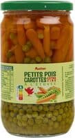 Petits pois à l'étuvée extra fins et carottes