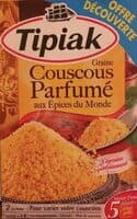 Couscous parfume aux epices du monde