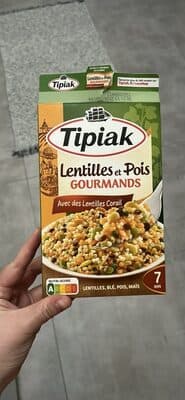 Lentilles et Pois Gourmand
