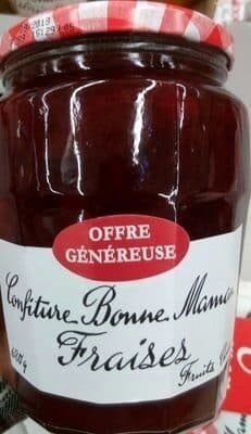 Confiture Fraises (offre généreuse)