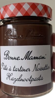 Pates a tartiner noisettes / hazelnootpasta