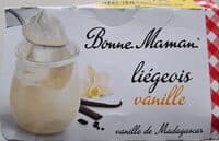 Liégeois vanille