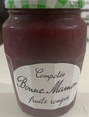 Compotée fruits rouges