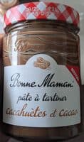 Pâte à tartiner cacahuètes et cacao