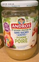 Compote pomme poire sans sucres ajoutés