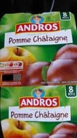 Dessert fruitier - Pomme Châtaigne