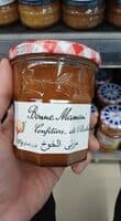 Confiture bonne maman pêches