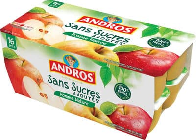 Compote Pomme Sans Sucres Ajoutés