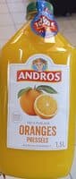 Oranges pressées 100% pur jus