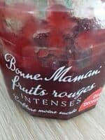Confiture fruits rouges intenses