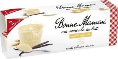 Semoule au lait Vanille