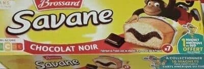 Brossard - Savane Mini Dark Chocolate Marble Cakes, 210g (7.5oz)