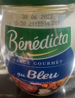 Bénédicta Sauce au bleu le pot de 260 g