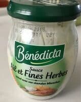 Bénédicta Sauce ail et fines herbes le pot de 260 g