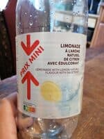 Limonade à l'arôme naturel de citron avec édulcorant