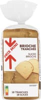 Brioche tranchee