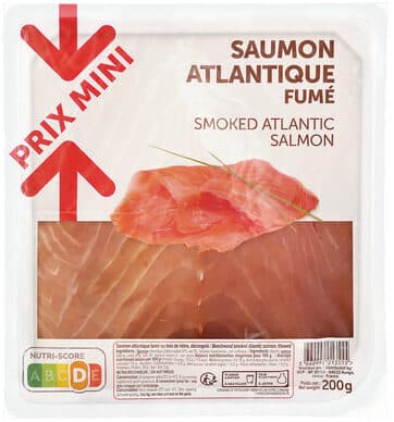 Saumon Atlantique fumé