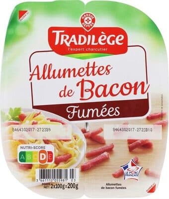 Allumettes de bacon Fumées