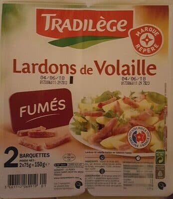 Lardons de volaille fumés