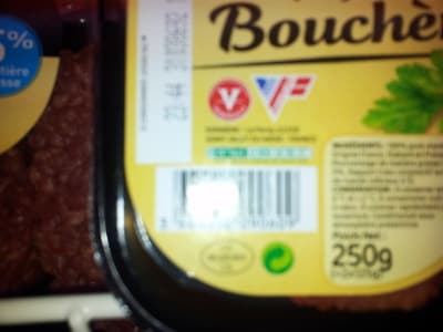 Steak haché pur bœuf 5%