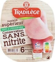 Jambon sup dd 6t sans nitrites