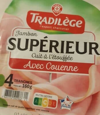 Tradilège - Jambon supérieur avec couenne