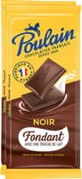 Chocolat noir fondant poulain