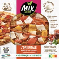Pizza del gusto orientale