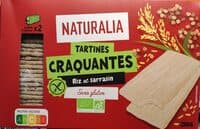 Tartines craquantes Riz et sarrasin sans gluten