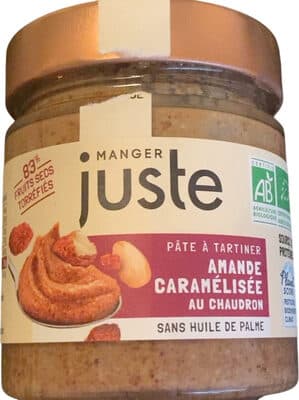 Pâte à tartiner Amande Caramélisée