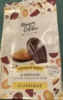 La madeleine coque chocolat noir