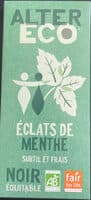 Noir Pérou éclats de menthe